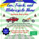 car show in green cove springs lforida on may 4