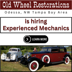 Old Wheel Restorations in Tampa mechanic help wanted