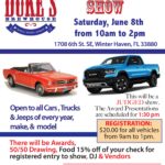 car show in winter haven florida on june 8