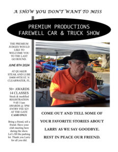 car show in clearwater florida on june 8