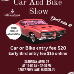 car show in hudson florida on april 27