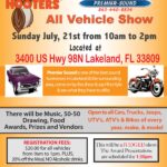 car show in lakeland florida on july 21
