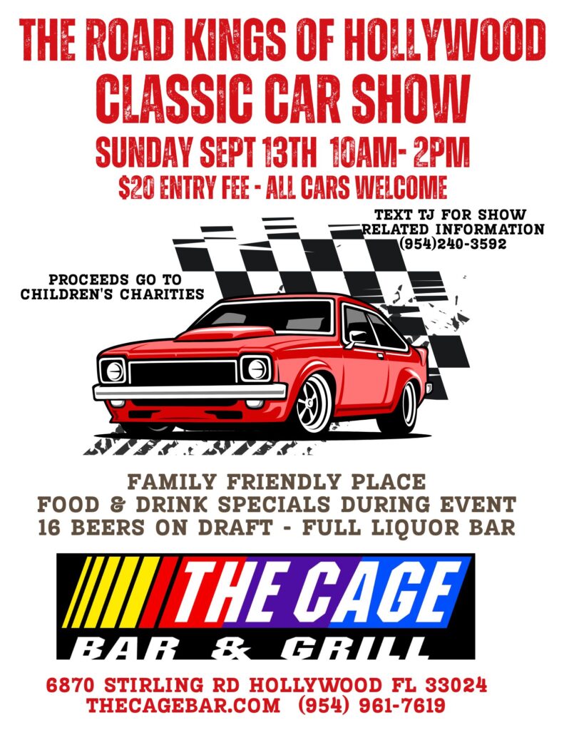 car show in miramar florida on september 13