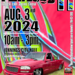 car show in jennings florida on august 3