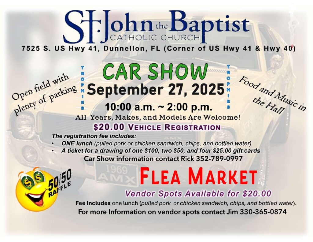 car show in dunnelon florida on september 27