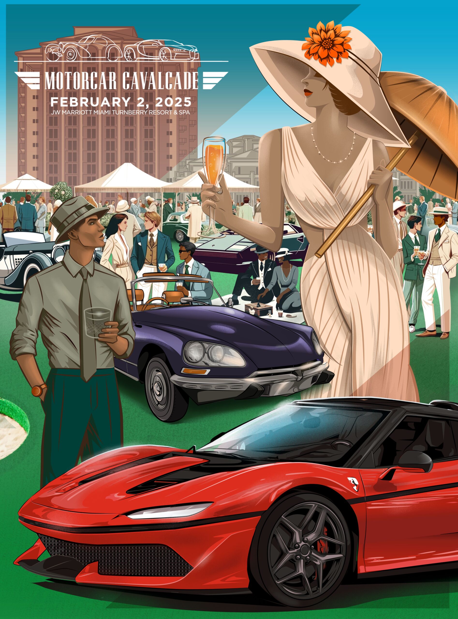 2025 Motorcar Cavalcade Concours d’Elegance | FLA Car Shows