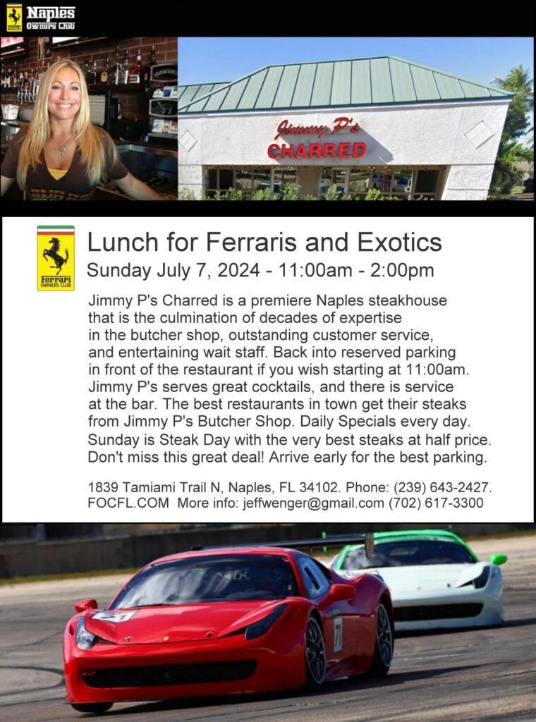 car show in naples florida on july 7