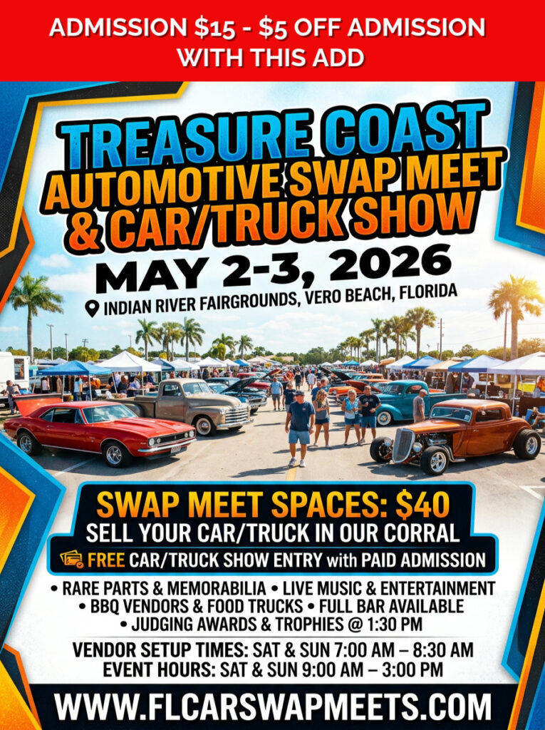 car show in vero beach florida on may 2 3