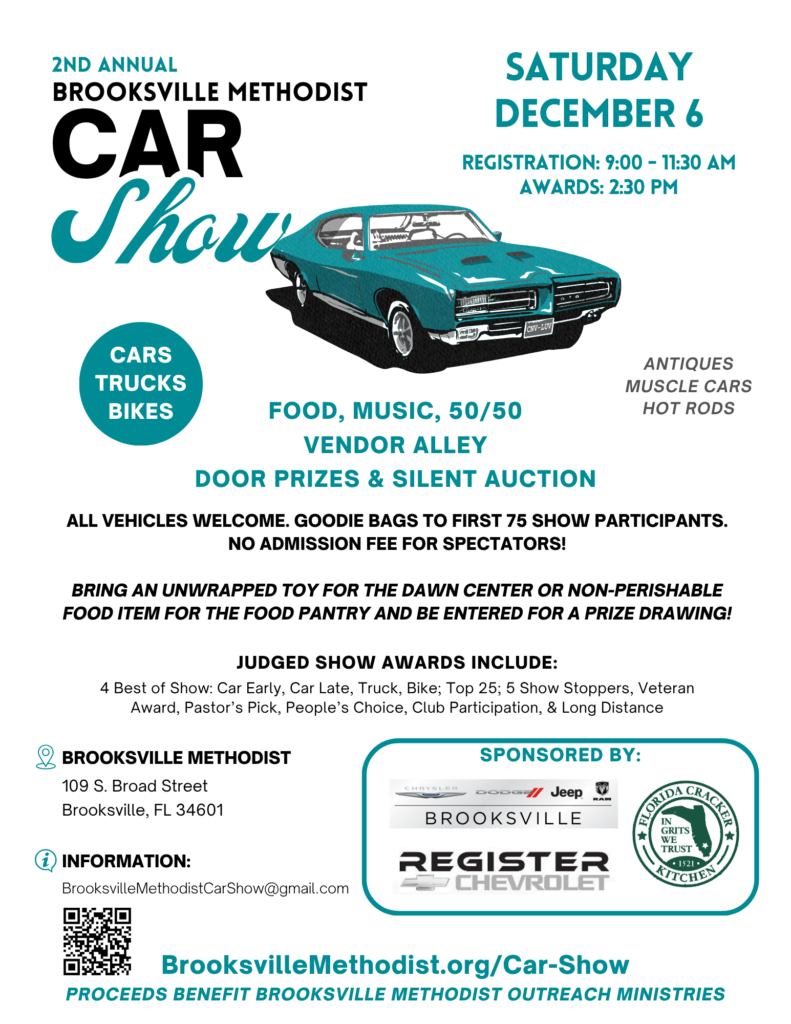 car show in brooksville florida on december 6