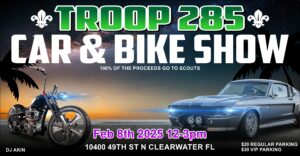 car show in clearwater florida on february 8