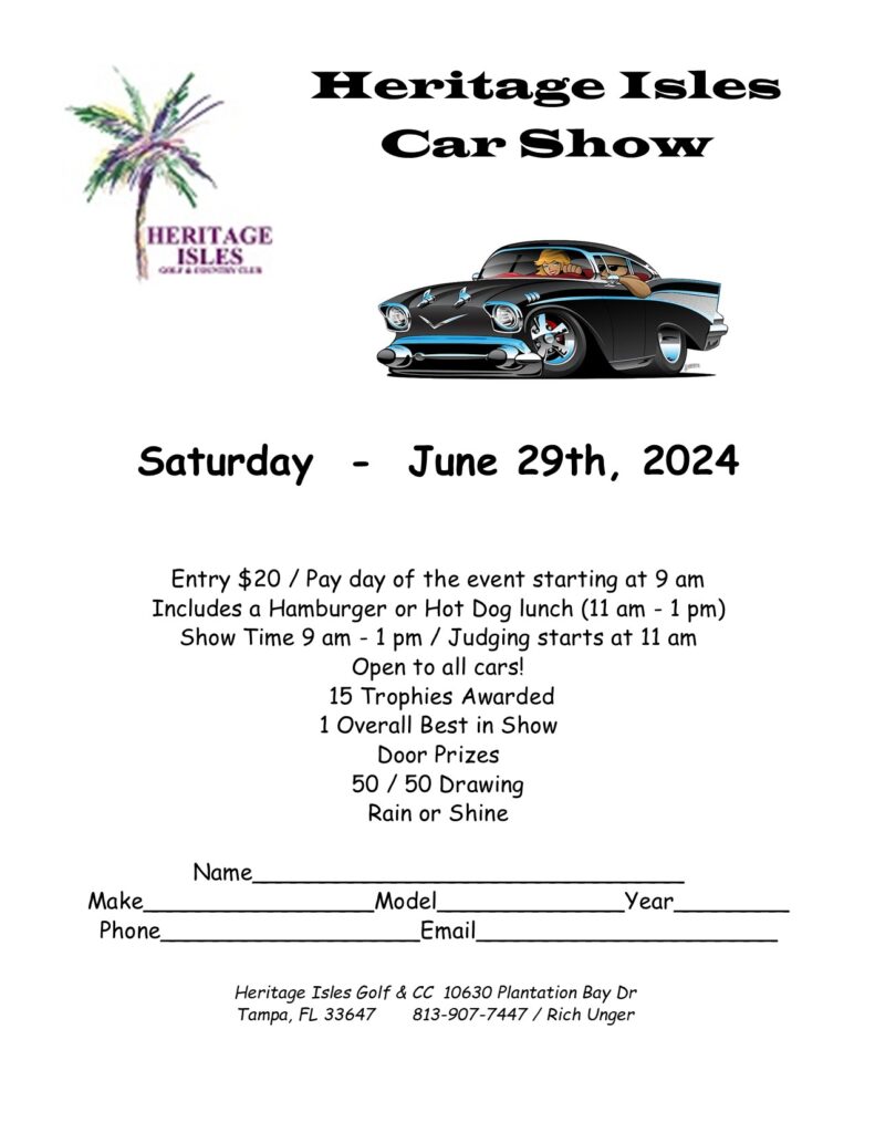 car show in tampa florida on june 29