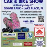 car show in lake placid florida on july 27