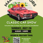 car show in palm beach gardens florida on july 28