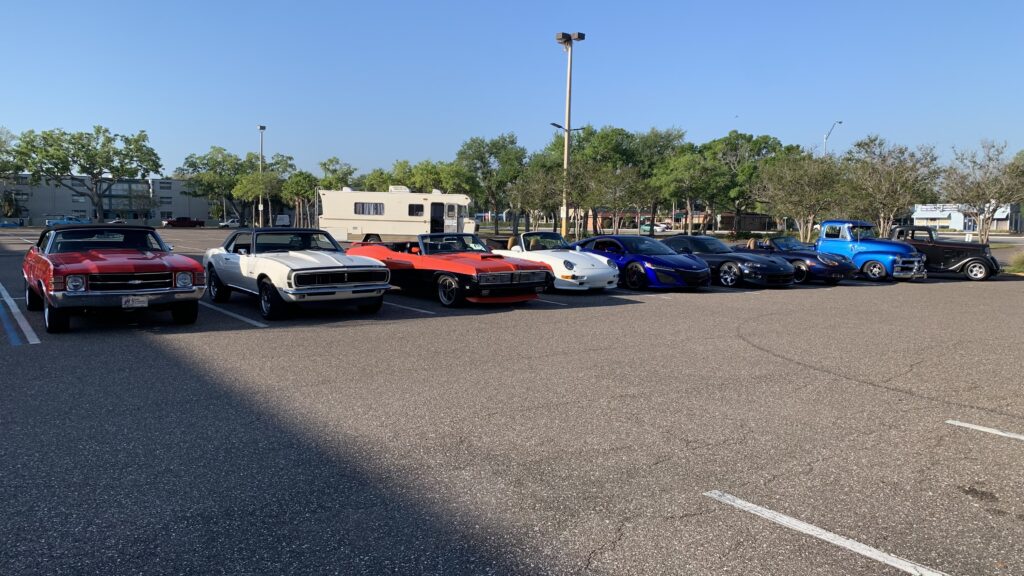 car show in st petersburg florida on saturdays