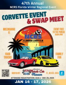corvette show in melbourne florida on january 15-17