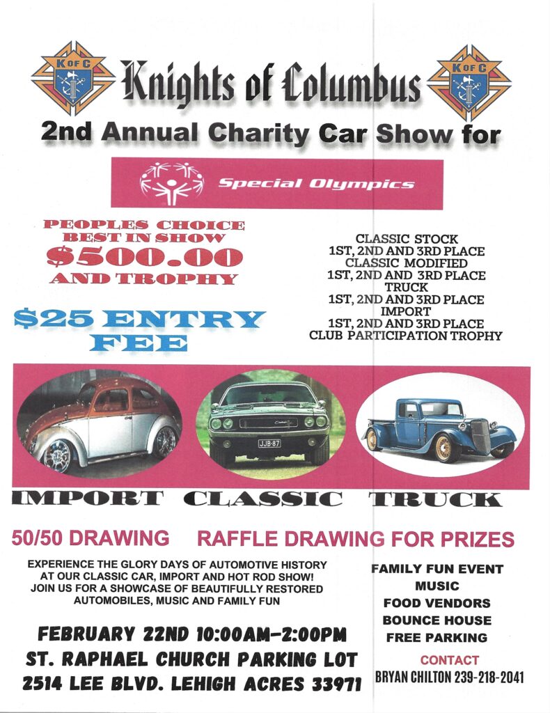 car show in lehigh acres florida on february 22