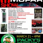 mopar car show in boca raton florida on march 21