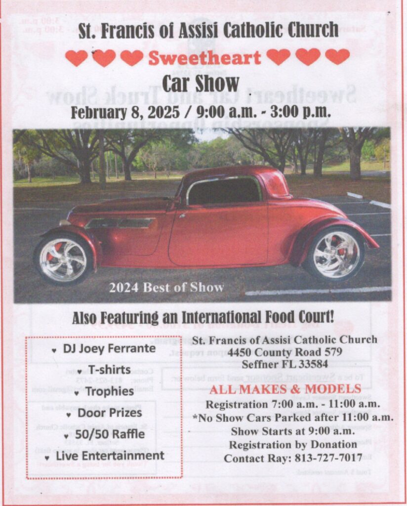 car show in seffner florida on february 8