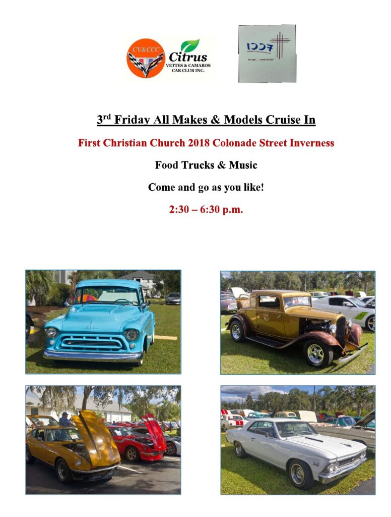 car show in inverness florida on fridays