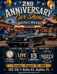 car show in jupiter florida on august 23