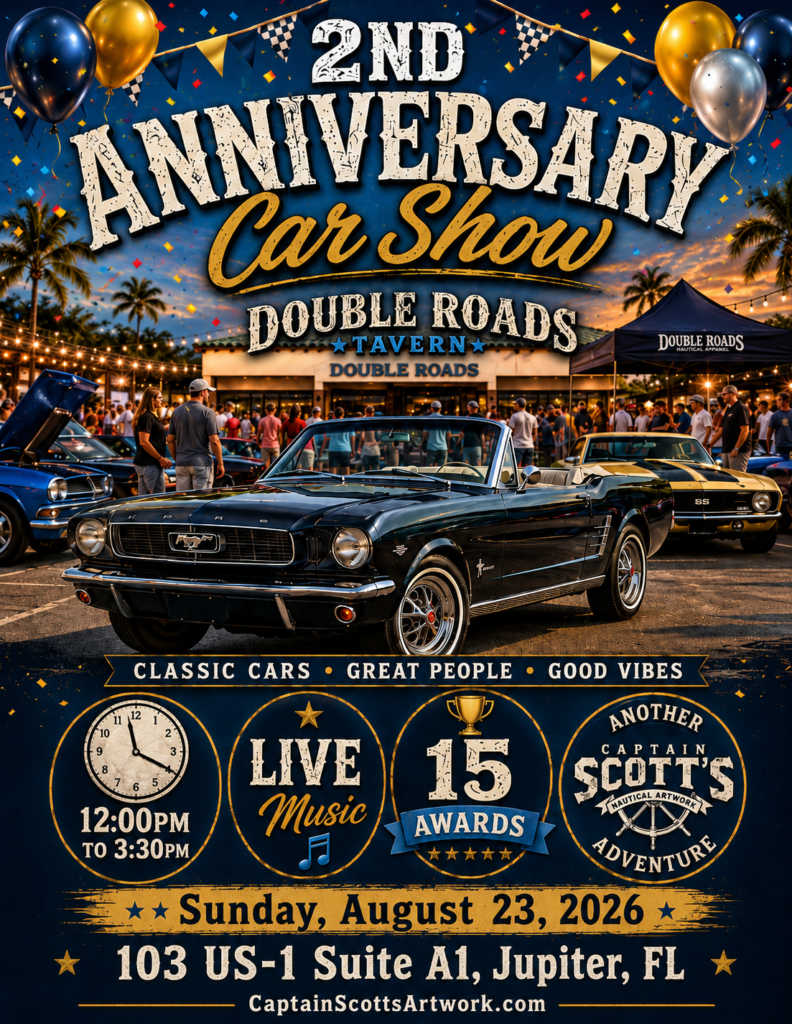 car show in jupiter florida on august 23