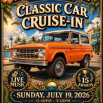 car show in jupiter florida on july 19