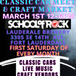 car show in fort lauderdale florida on march 1