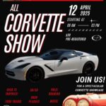 corvette car show in bonita springs florida on april 12