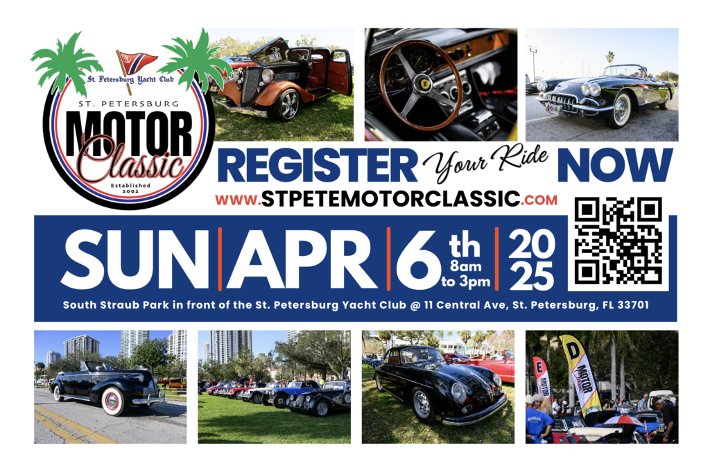 car show in st petersburg florida on april 6