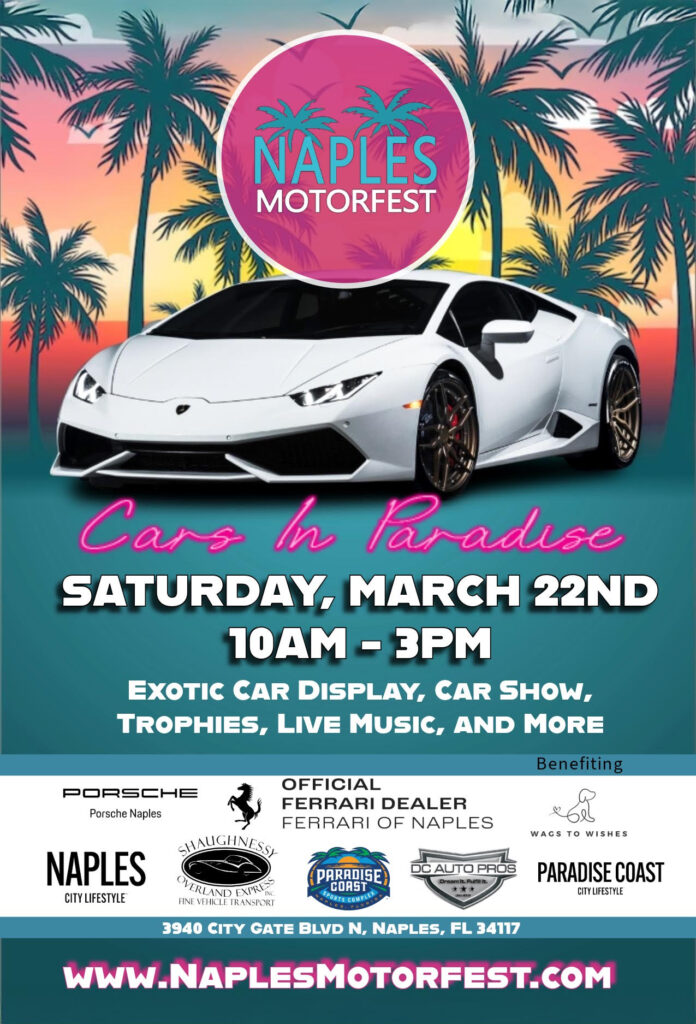 car show in naple florida on march 22