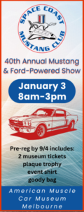 ford mustang car show in melbourne florida on january 3
