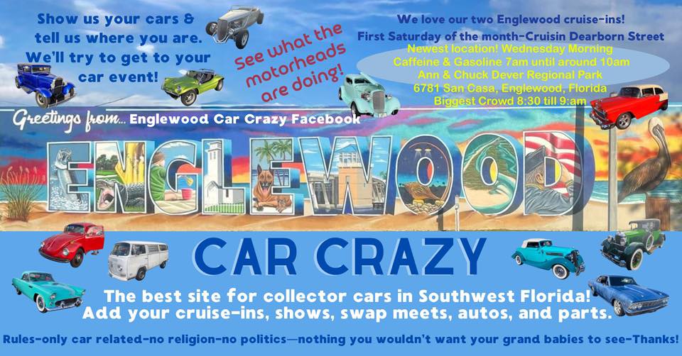 car show in englewood florida on wednesdays