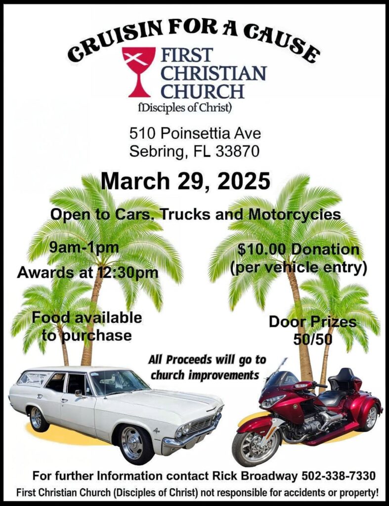 car show in sebring florida on march 29