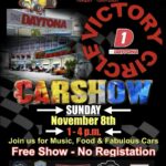 car show in daytona beach florida on November 8