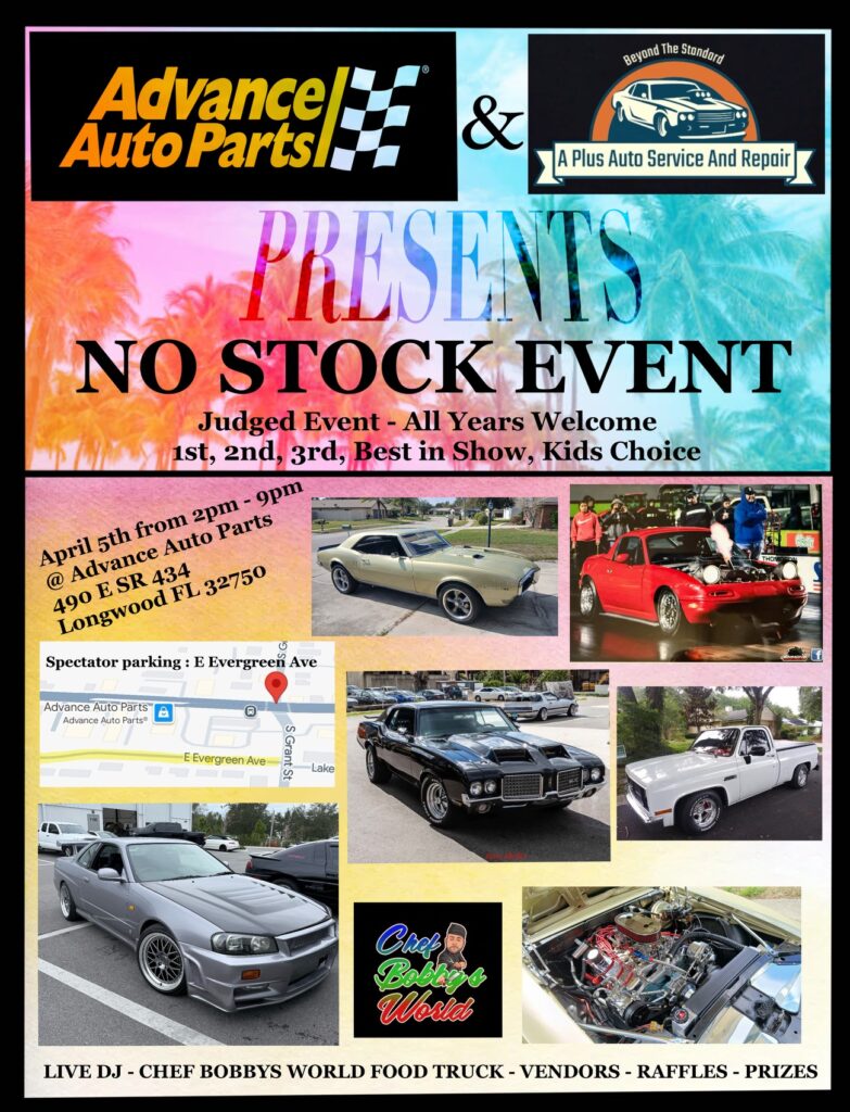 car show in longwood florida on april 5