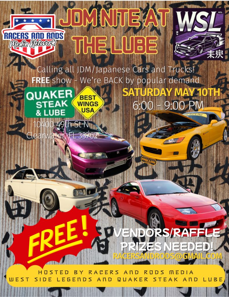 car show in clearwater flroida on may 10