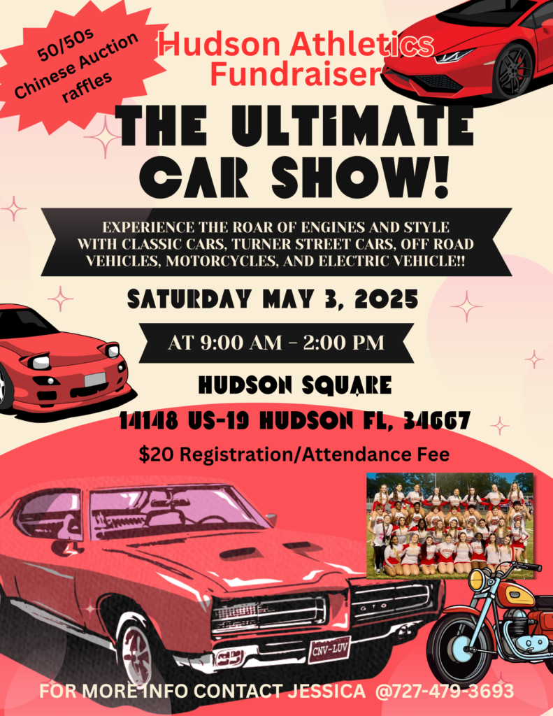car show in hudson florida on may 3