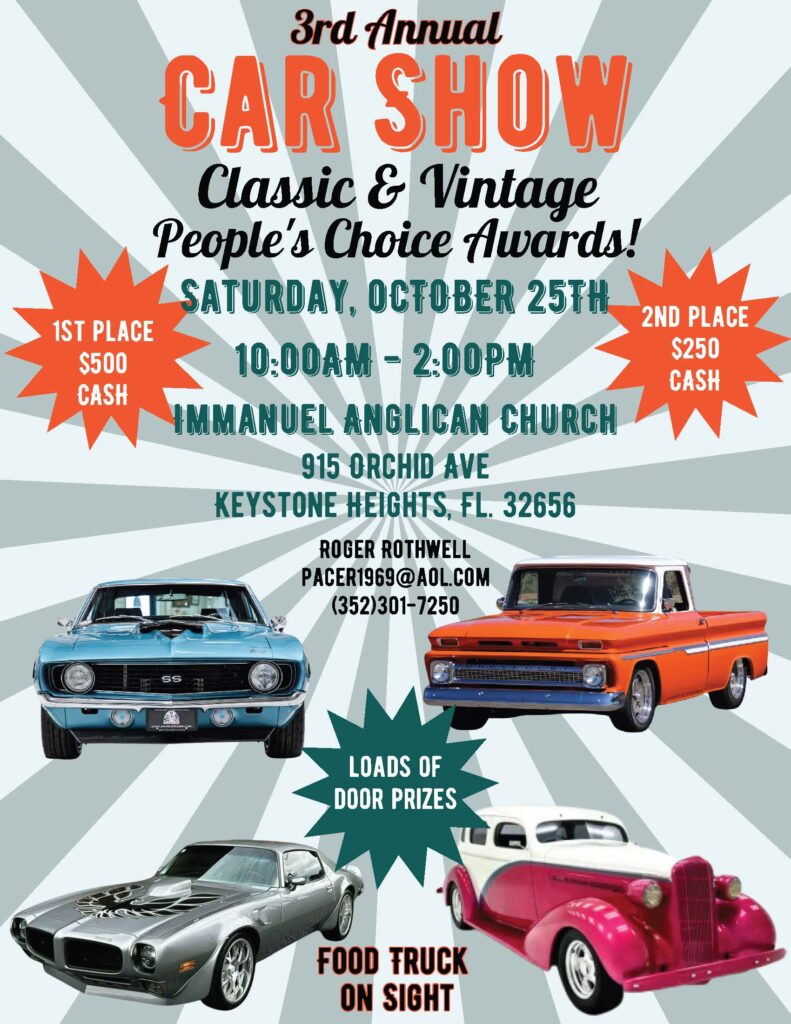 car show in keystone heights florida on october 25