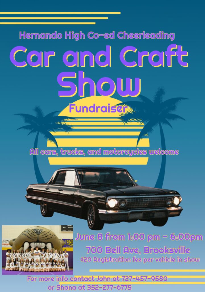 car show in brooksville florida on june 8