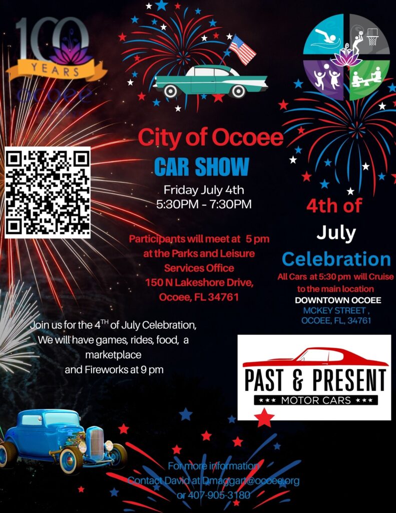 car show in ocoee florida on july 4