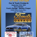 car show in wesley chapel florida on september 23