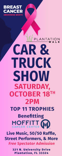 car show in plantation florida on october 18