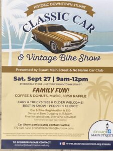 car show in stuart florida on september 27