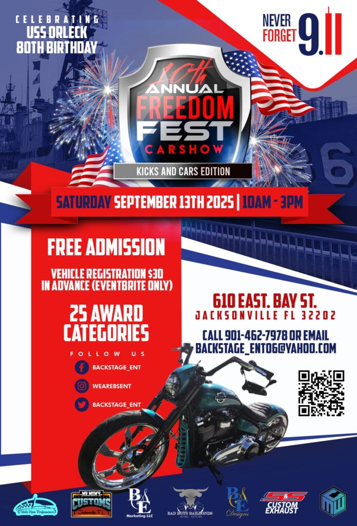 car show in jacksonville florida on september 13