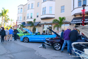 mustang Ford car show in lakewood ranch florida on november 23