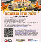 corvette car show in bunnell florida on october 12