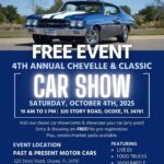 car show in ocoee florida on october 4
