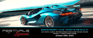 car show in howey in the hills florida on october 26