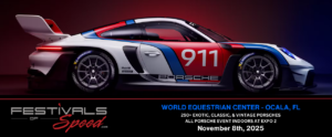 porsche car show in ocala florida on november 8