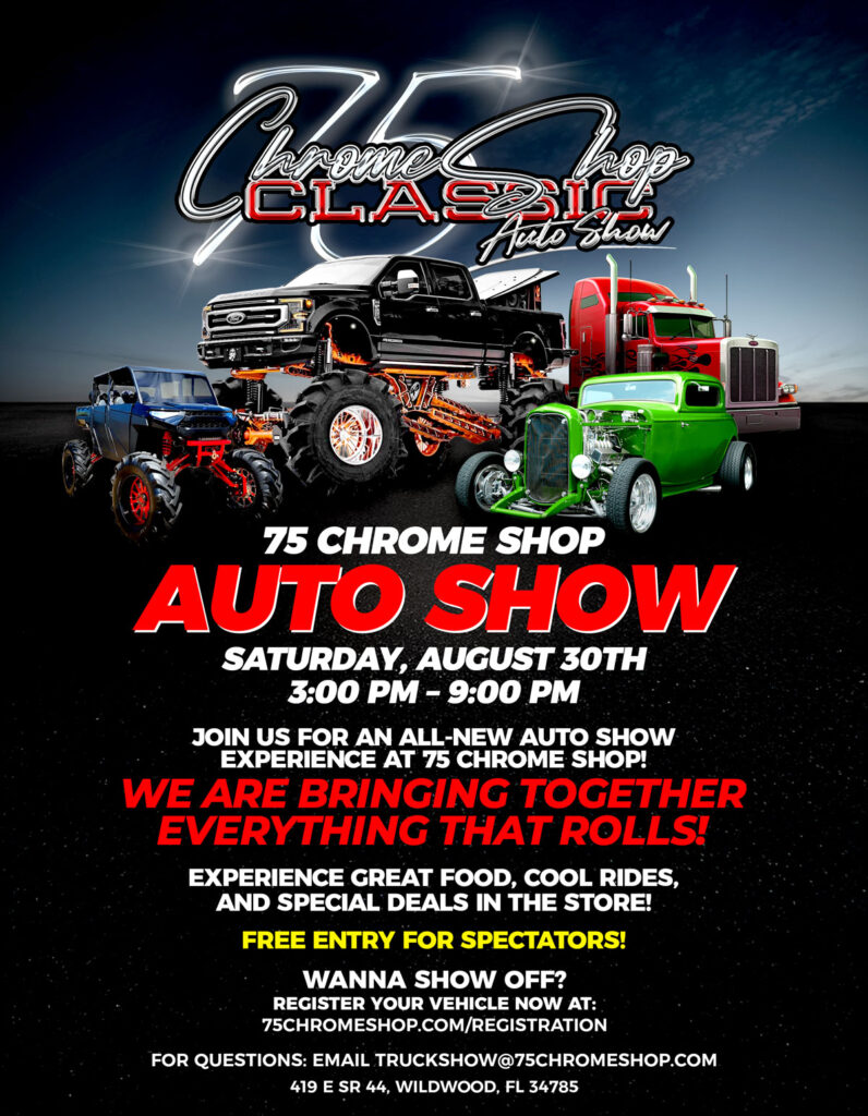 car show in wildwood florida on august 30